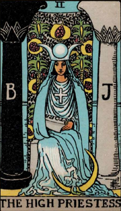 The High Priestess, The High Priestess Tarot, Tarot Card History, Tarot Card Symbolism, Tarot Card Meanings, Major Arcana, Intuition, Inner Wisdom, Hidden Knowledge, Subconscious Mind, Self-Discovery, Tarot Reading